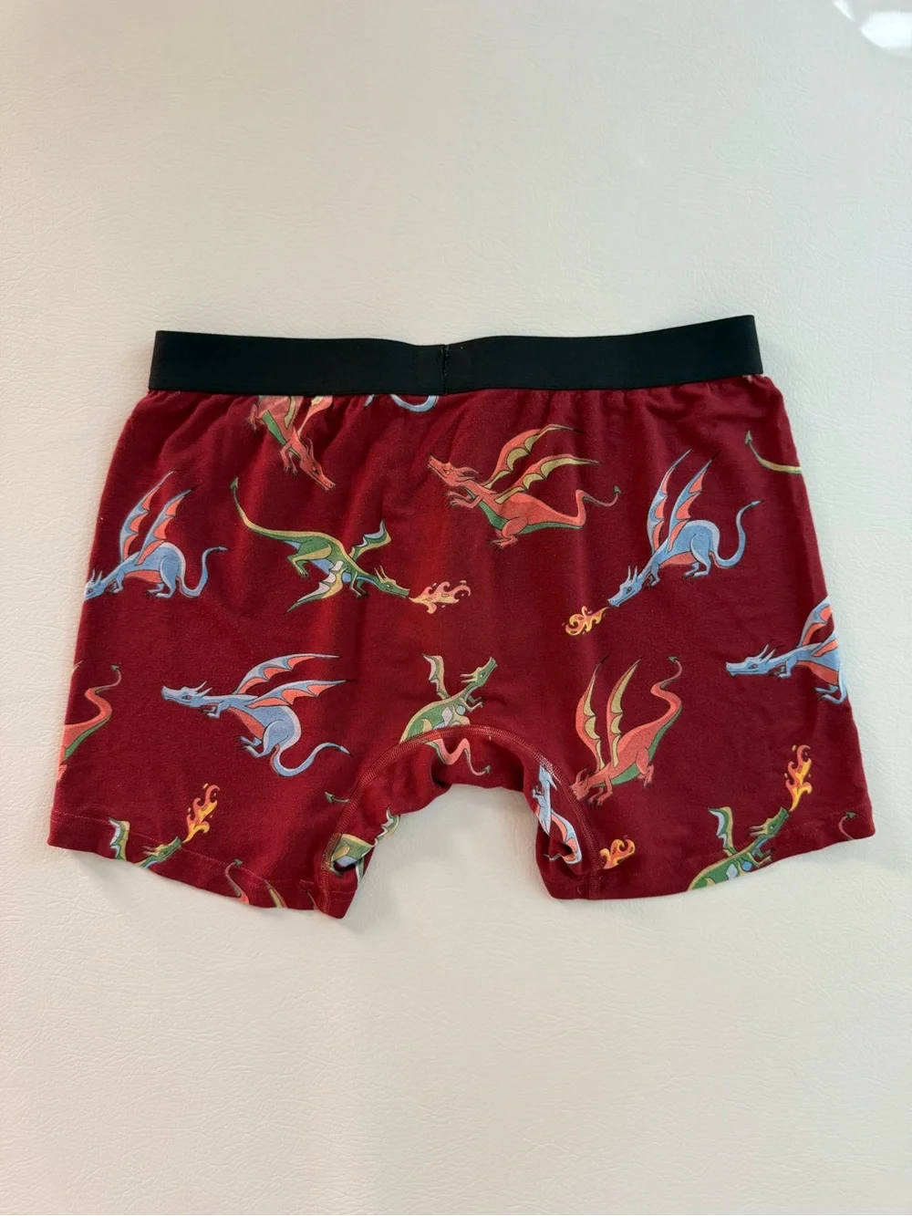 MeUndies UltraModal Core Trunk Shorts Fired Up Dragons Size Medium
